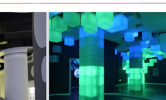 themed interior FRP package — fiberglass decorative environment