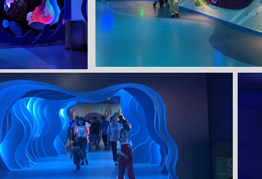 themed interior FRP package — fiberglass decorative environment