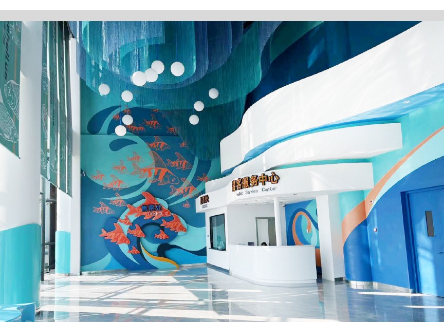custom FRP themed structure — HUIHE fiberglass fabrication project reference