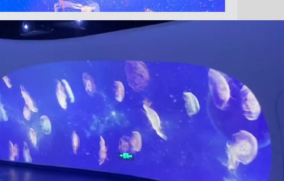 science and education themed FRP fabrication — interactive exhibit environment