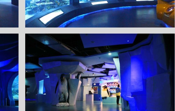 themed interior FRP package — fiberglass decorative environment